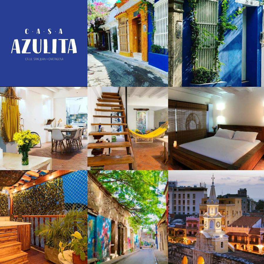 فيلا Casa Azulita Rnt# 64888 Cartagena المظهر الخارجي الصورة