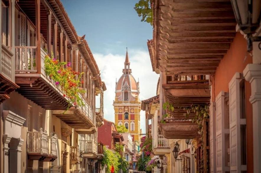 فيلا Casa Azulita Rnt# 64888 Cartagena المظهر الخارجي الصورة